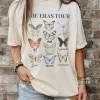 10 Butterfly Shirt, The Eras Tour Butterfly Vintage T-Shirt