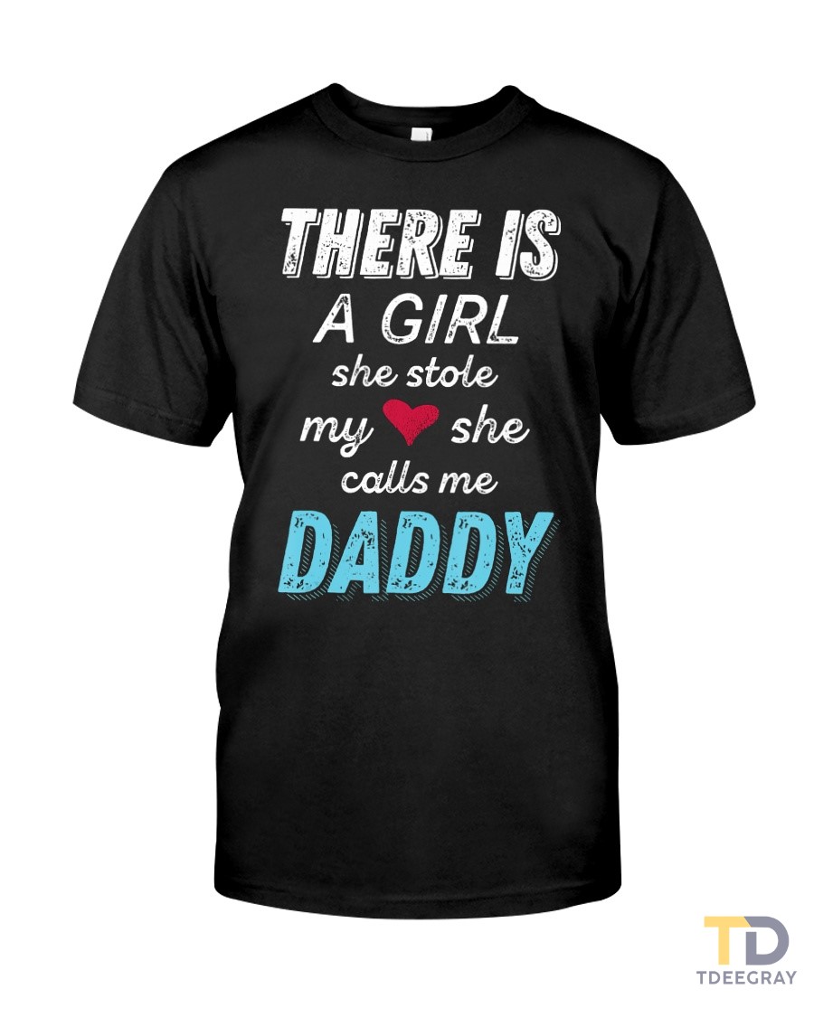 Fathers Day Gifts Shirts Dad Daughter T-shirt Classic T-Shirt