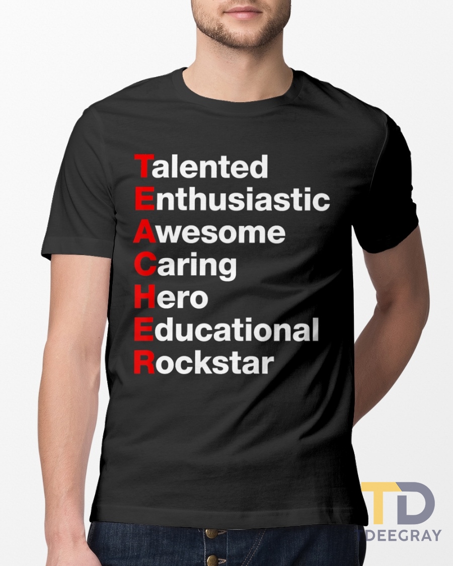 Teacher Acronym Teachers Day Celebration Classic T-Shirt 1