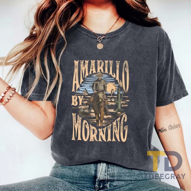 Amarillo By Morning Shirt, Country Music Shirt