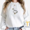 Embroidered silly goose sweatshirt, funny sweatshirts