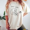Funny Self Care Frog Shirt, Retro Vintage Self Care Shirt