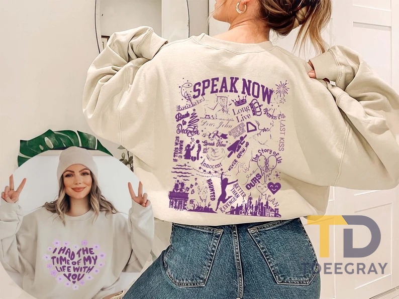 I Had The Time of My Life With You SweetShirt, Taylor Eras Tour 2023 Sweatshirt