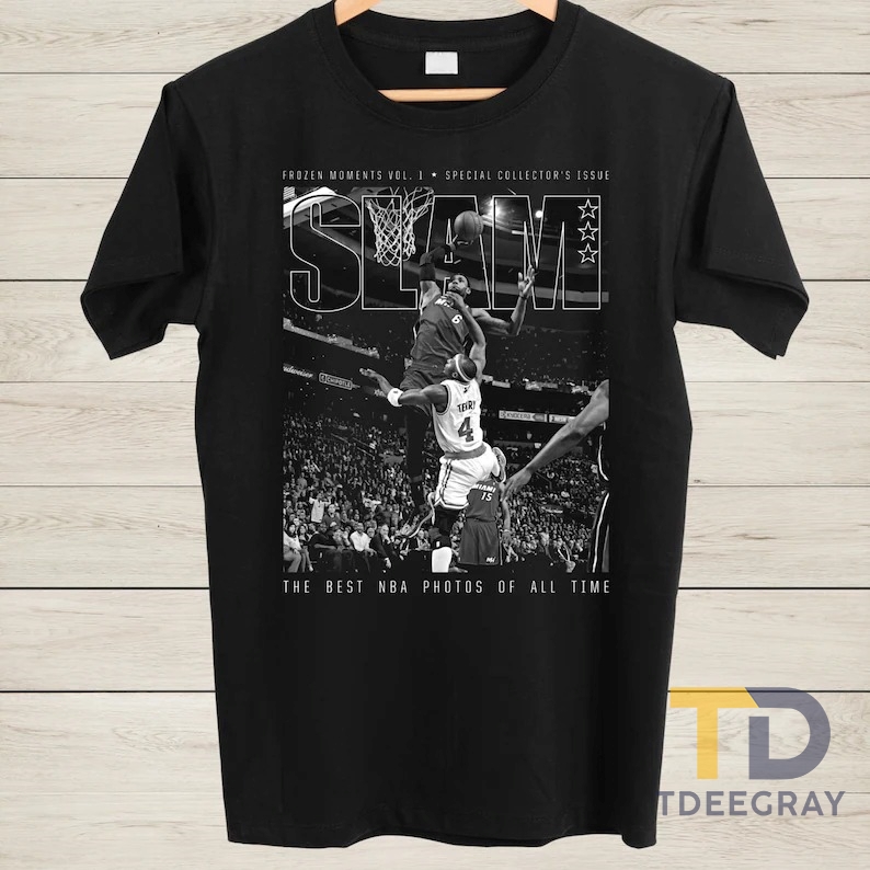 Lebron James Vintage T-Shirt, 2023 NBA Playoffs Shirt