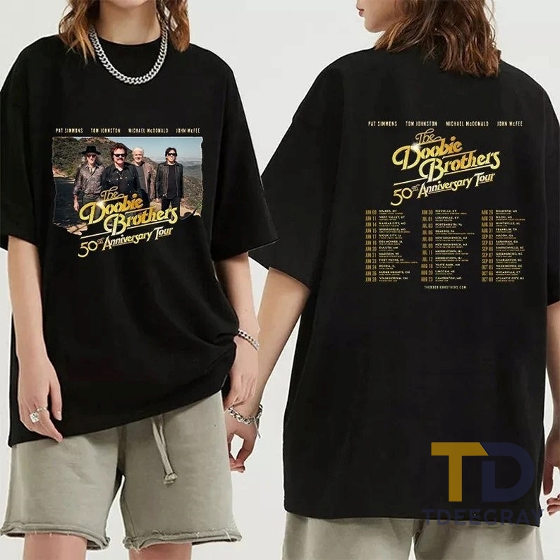 The Doobie Brothers 50th Anniversary Tour Shirt