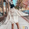 Trendy Words On Back Hoodie, Book Lover 2023 Gift