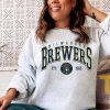 Vintage Milwaukee Brewer Crewneck Sweatshirt, Brewers EST 1969 Sweatshirt