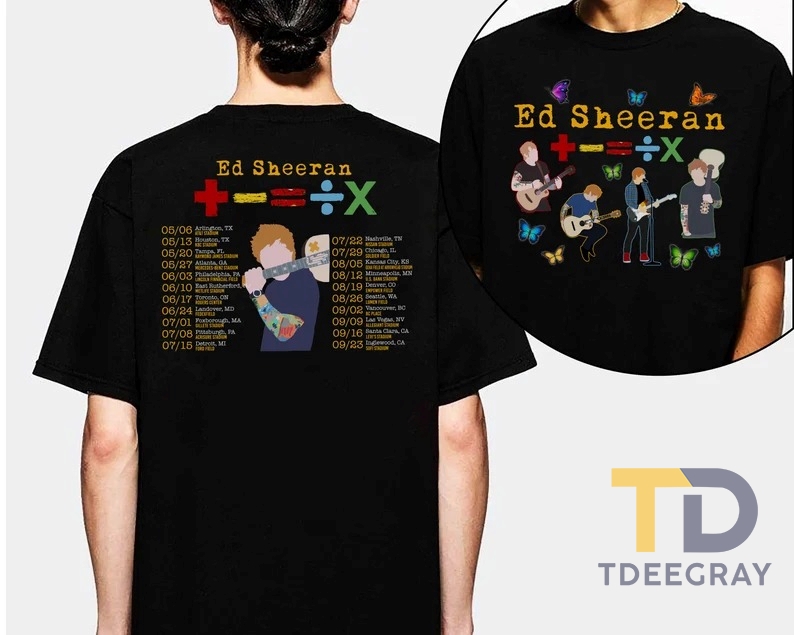 Ed Sheeran Tour 2023 Bad Habit Shirt, Ed Sheeran Concert T Shirt
