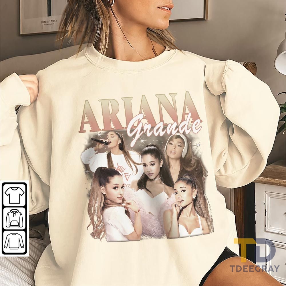 HOT Ariana Grande Graphic Tee, Unisex Music Shirt