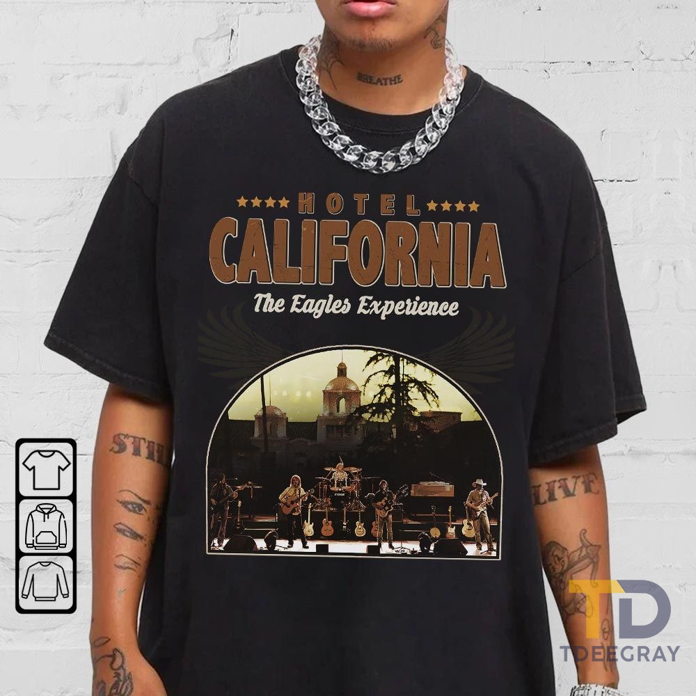 HOT Hotel California Tour 2023 The Eagles Rock Band Shirt