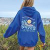 Happiness Comes In Waves Hoodie, Trendy Sweatshirts, Hoodies