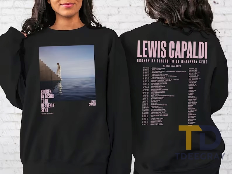 Hot Ls Ca Shirt, Lewis Capaldi Global Tour Shirt