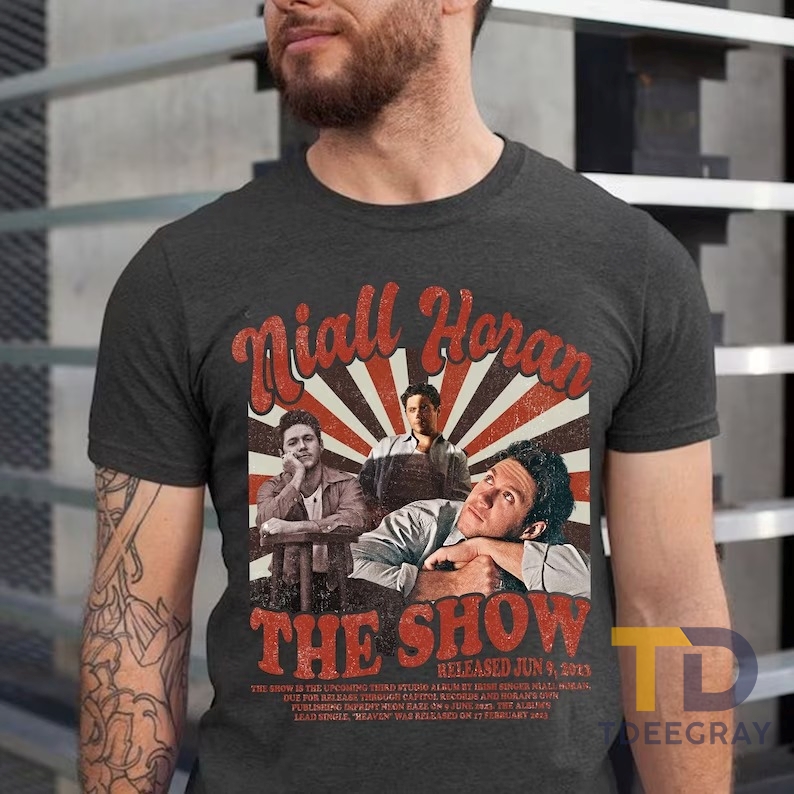 Niall Horan Vintage T Shirt Niall Horan The Show 2023 Shirt 2 Tdeegray.com 2 