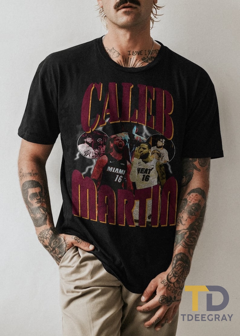 Caleb Martin Shirt, Classic 90s Graphic Basketball T-Shirt