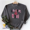 A Thank U Next Inspired Embroidered Style Crewneck l Cute Trendy y2k Shirt Sweatshirt