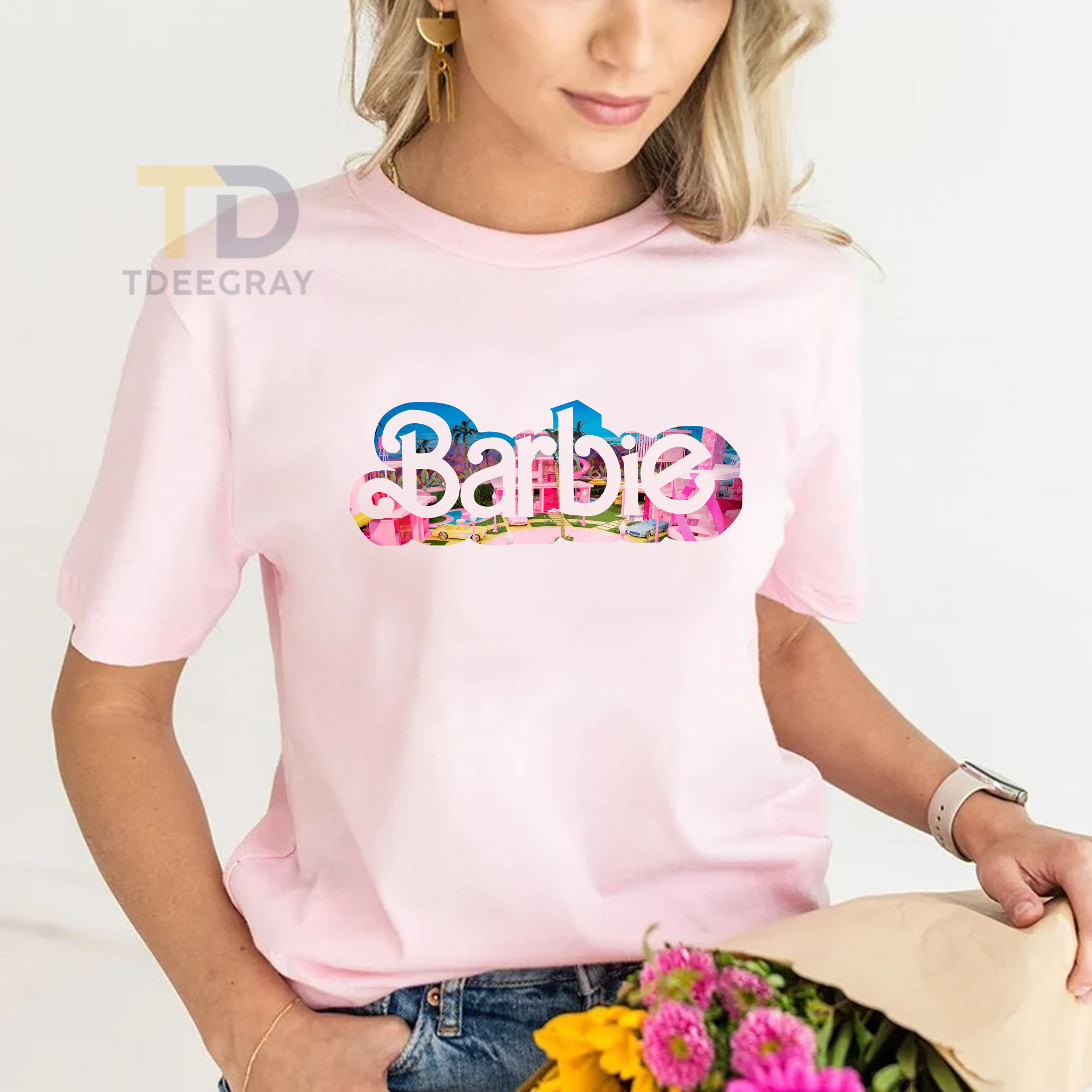 Barbie Live Action Logo Png Shirt, Come on Barbie lets go party Png Shirt Sweatshirt