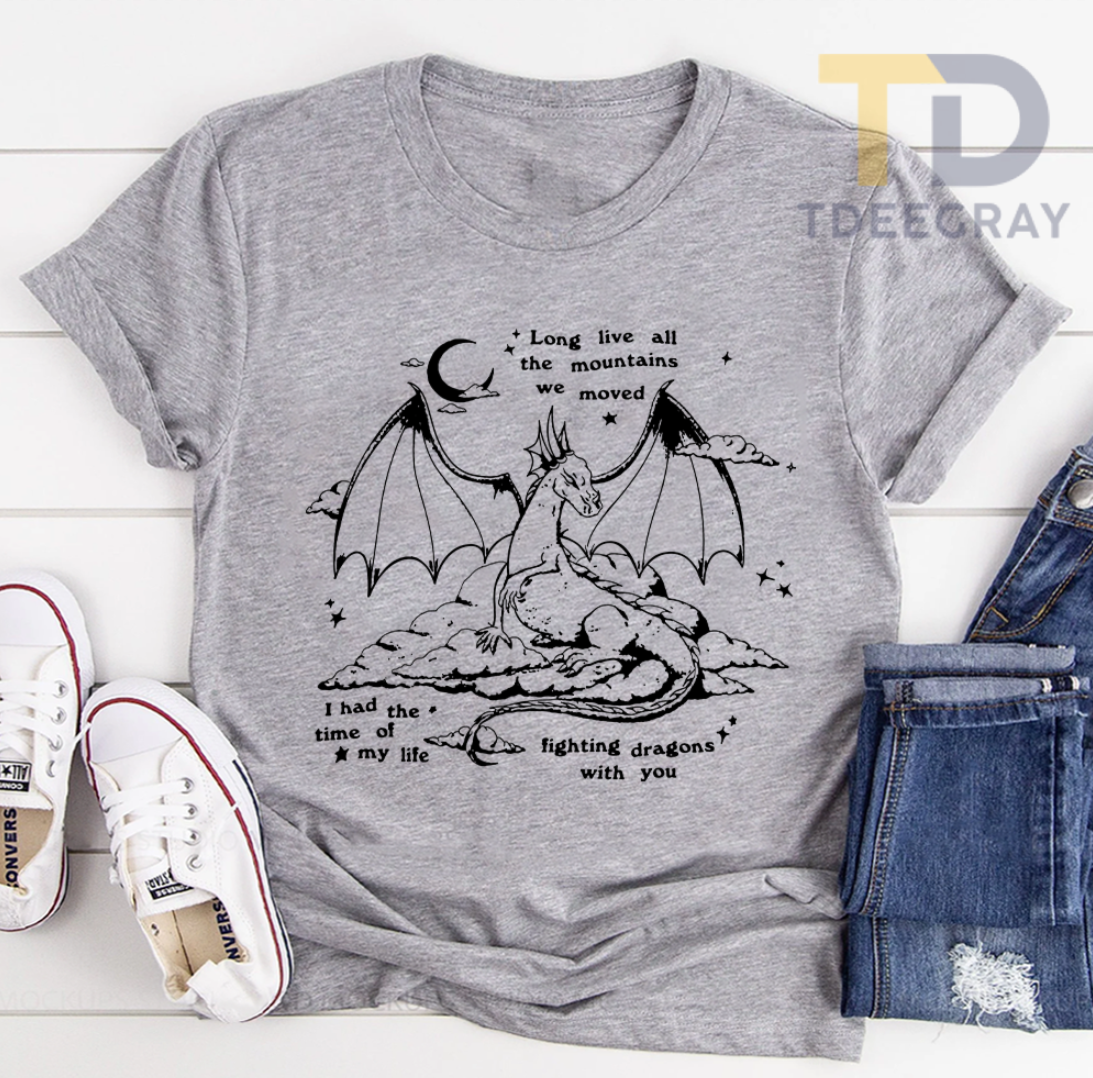 Fighting Dragons with you Shirt, Taylor Swift Speak Now TV Inspired Shirt