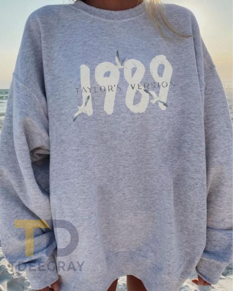 Gift For Him Her Of A Trendy 1989 Taylor's Version Hoodie Sweatshirt