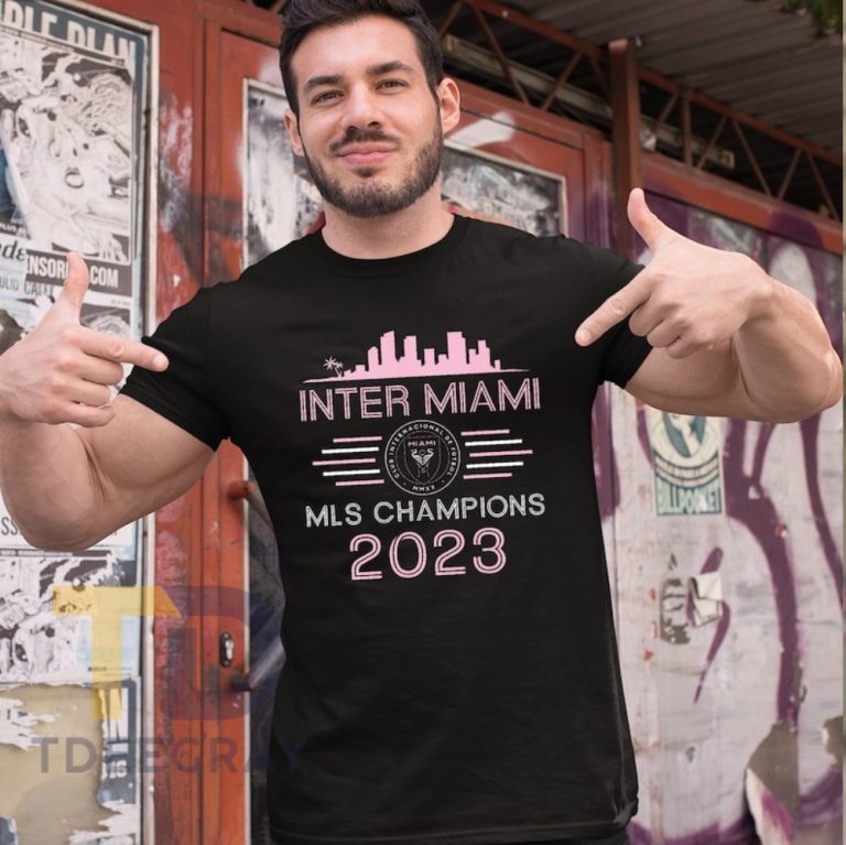 Trendy Inter Miami MLS Champions 2023 Shirt, Inter Miami Shirt, Leagues Cup Champions Shirt - Lionel Messi Inter Miami Leagues Cup Champions 2023