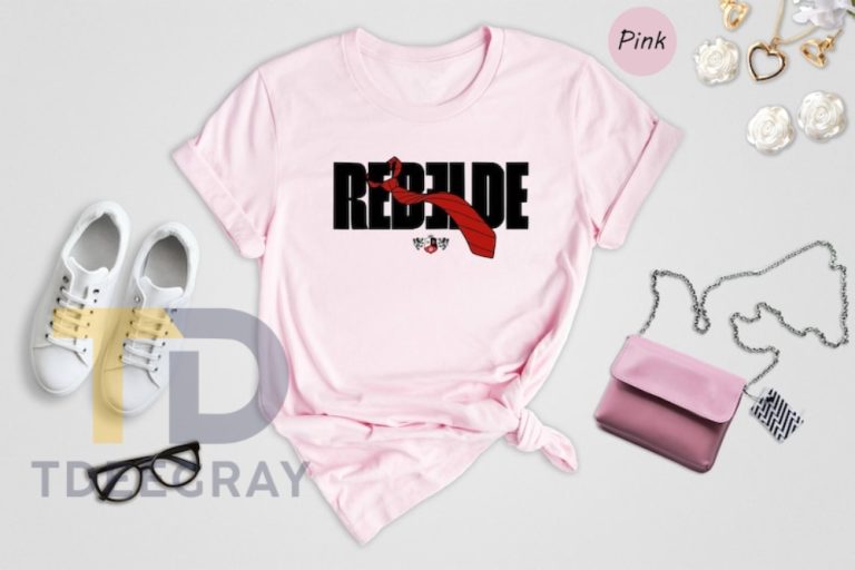 Trendy Rebelde Tour Shirt Merch For Him Her, RBD Fans Gift, RBD Logo Tee, Rebelde Tour 2023 Shirt, Rebelde World Tour 2023, Rebelde Tour Shirt