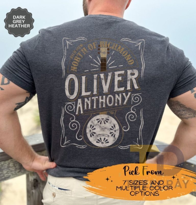 Trendy Rich Men North Of Richmond Shirts Backside Oliver Anthony Music America Shirt Blue Collar Shirts No.1 Hot Billboard Country Music Concert Shirts