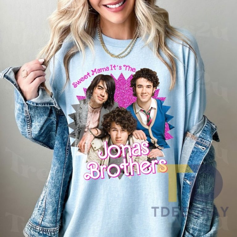 Vintage Sweet Mama It's The Jonas Brothers Tour Shirt, Jonas Brothers Music Concert Tour 2023 Merch, Joe Nick Kevin Retro 90s