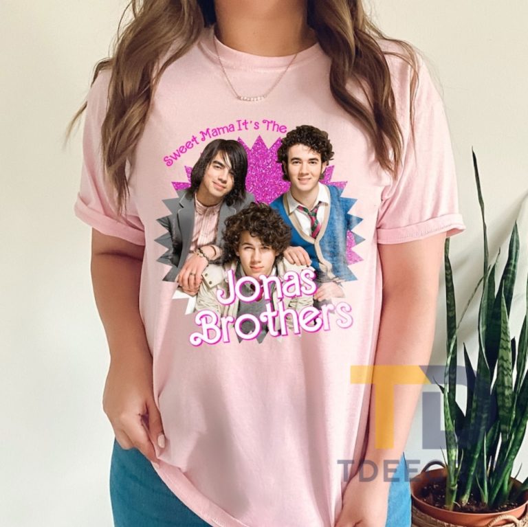 Vintage Sweet Mama It's The Jonas Brothers Tour Shirt, Jonas Brothers Music Concert Tour 2023 Merch, Joe Nick Kevin Retro 90s