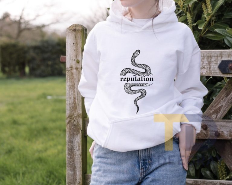 Reputation Snake Hoodie, Taylor Swift Merch, Swiftie Gift, Concert Hoodie, Music Lover Gift, Music Concert Sweatshirt, Gift For Her