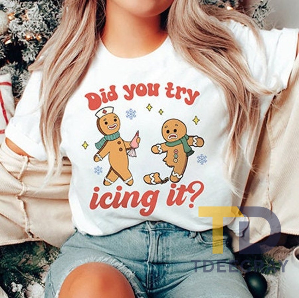 Funny Trauma Er Rn Holiday Tshirt  Funny School Nurse Christmas Shirt