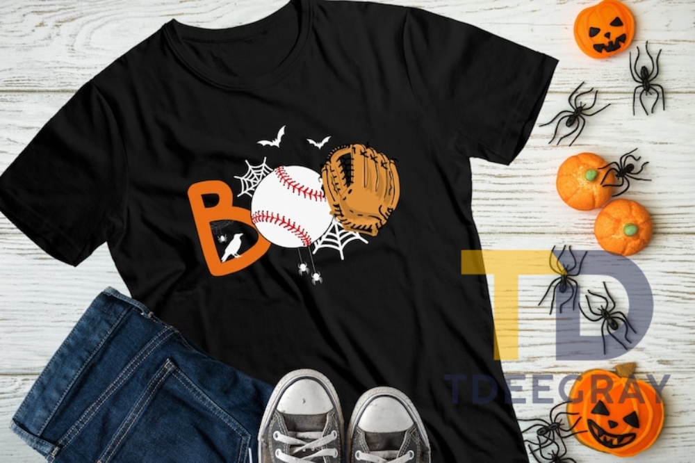 Halloween Baseball Boo Shirt Gift For Family