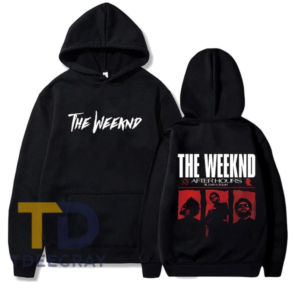 Special Gift The Weeknd After Hours Y2k Hoodie 2 Sides  Music Icon