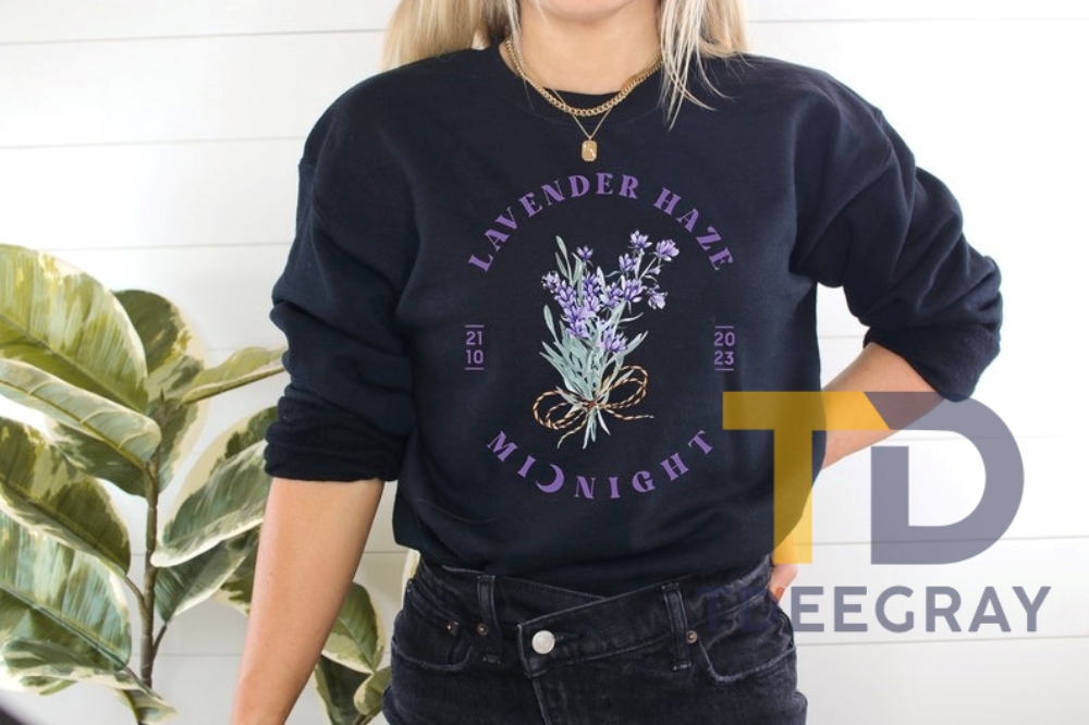 Trendy Taylor Swift Lavender Haze Shirt, Midnights Lavender Shirt For Swifties