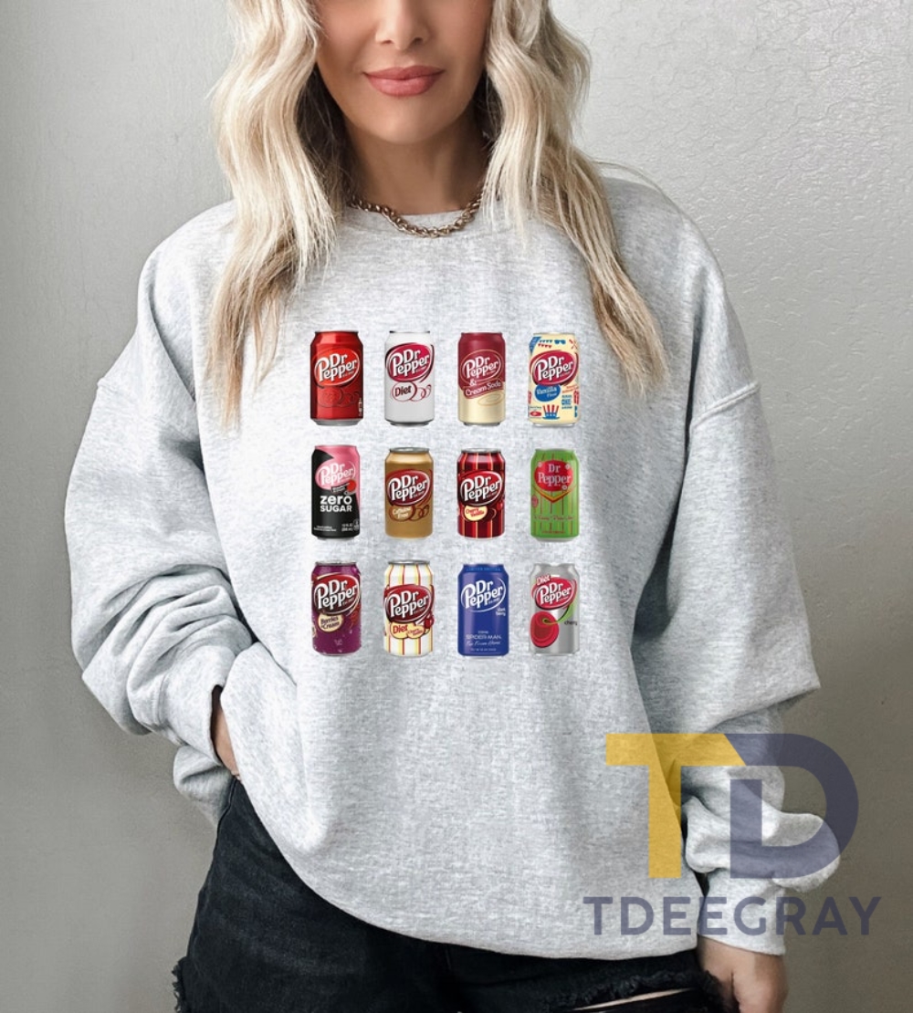 Retro Soda Can Tshirt  A Chic And Traditional Soda Tshirt
