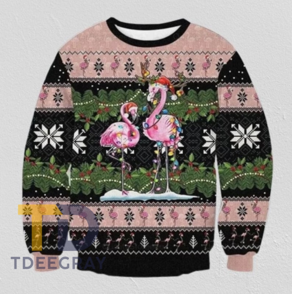Flamingo Ugly Christmas Sweater Ugly Christmas Sweater