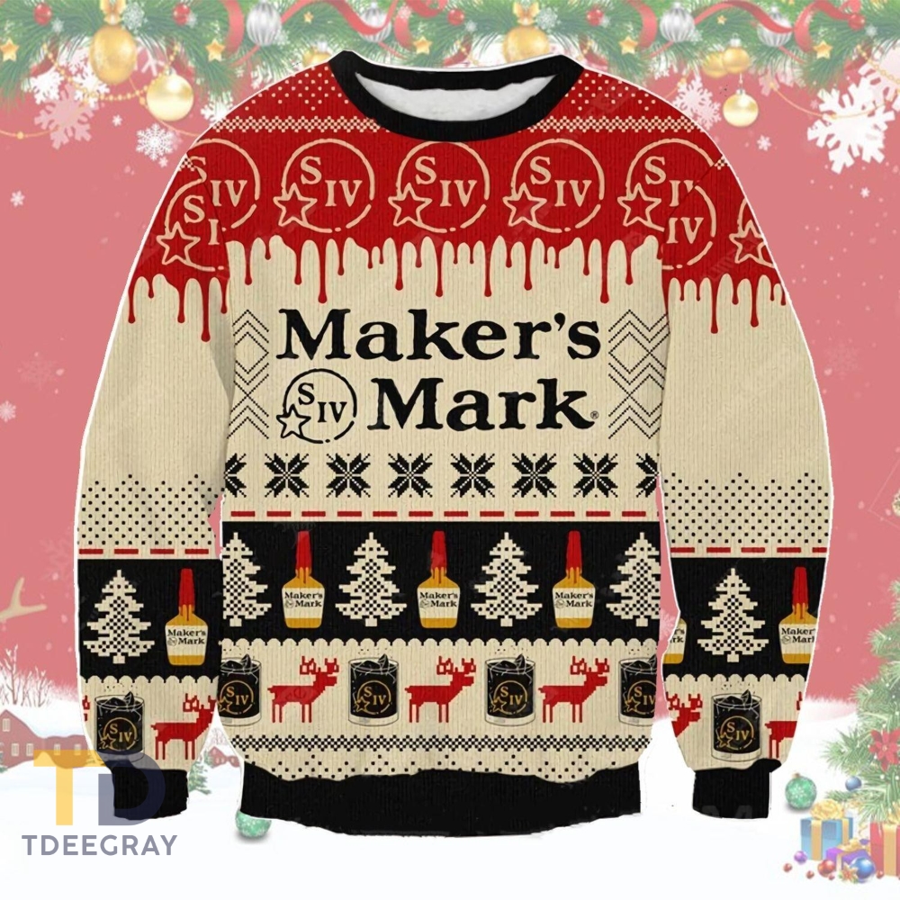 Makers Mark Ugly Christmas Sweatshirt