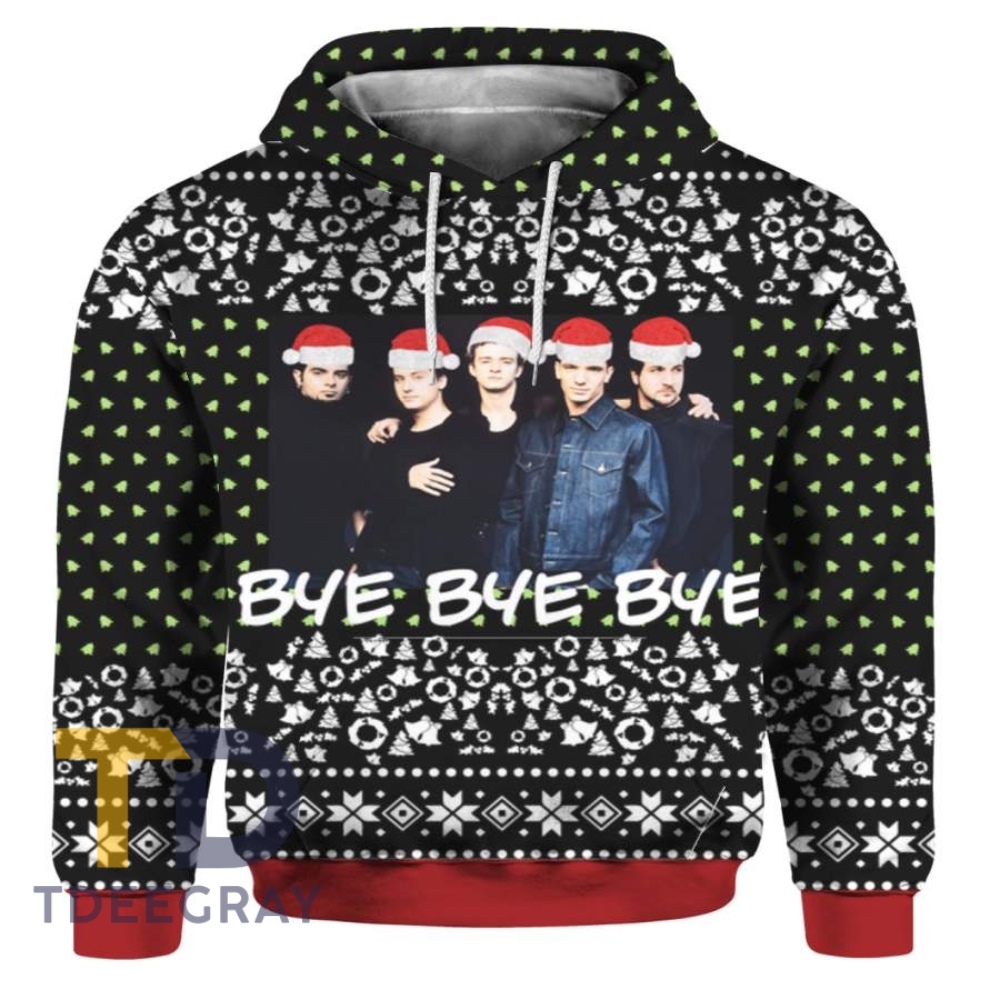 Nsync Band 3D Print Ugly Christmas Sweater Hoodie