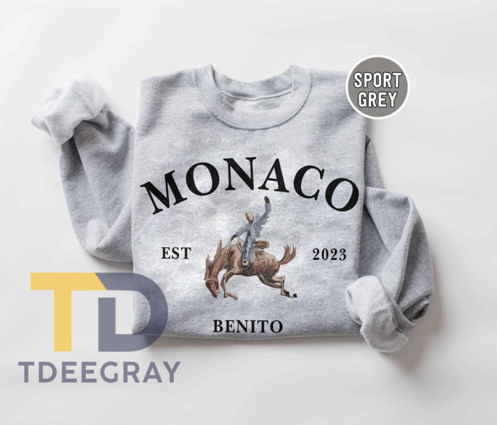 Retro Monaco Sweatshirt Nadie Sabe Lo Que Va Pasar Manana