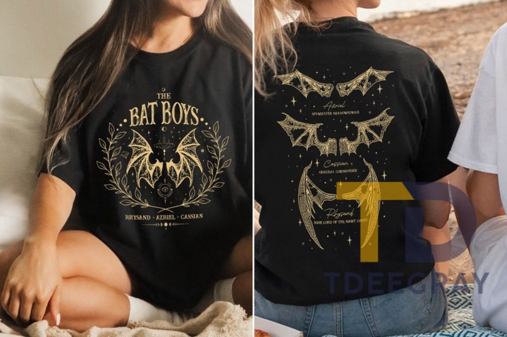 The Bat Boys Sweatshirt Double Sided Acotar Bookish Sweater