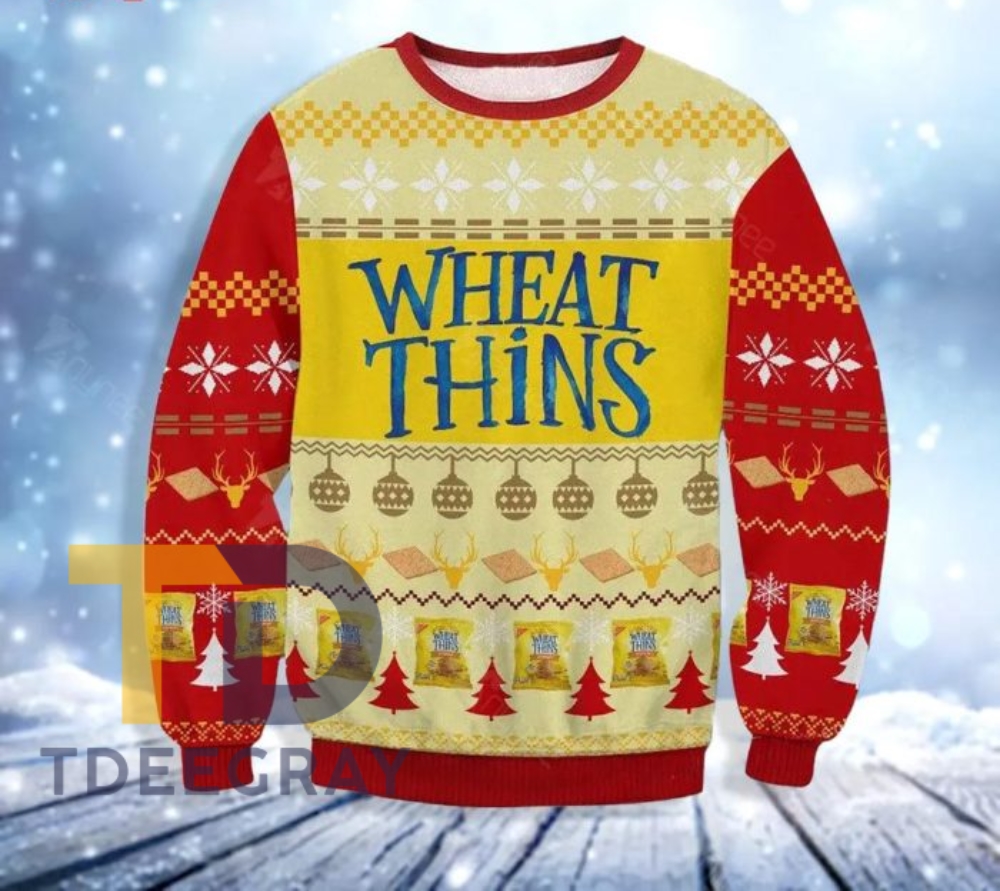Wheat Thins Crackers Ugly Christmas Sweater